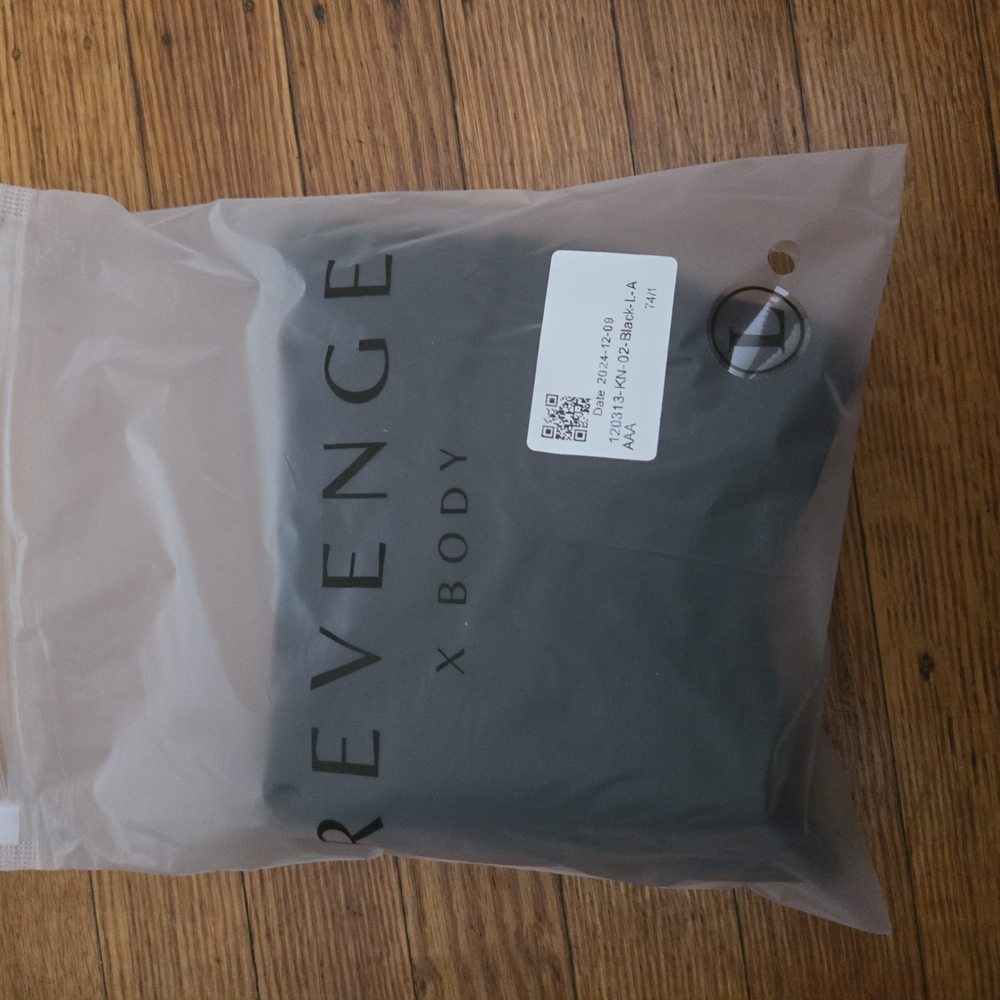Revenge Clothing Black Shapewear